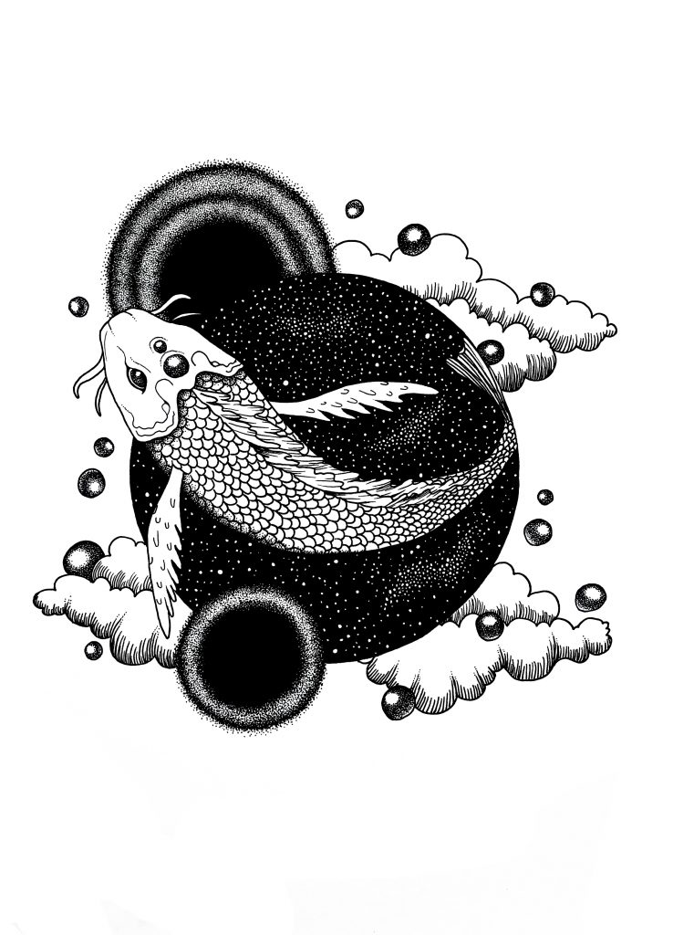Like a fish in water